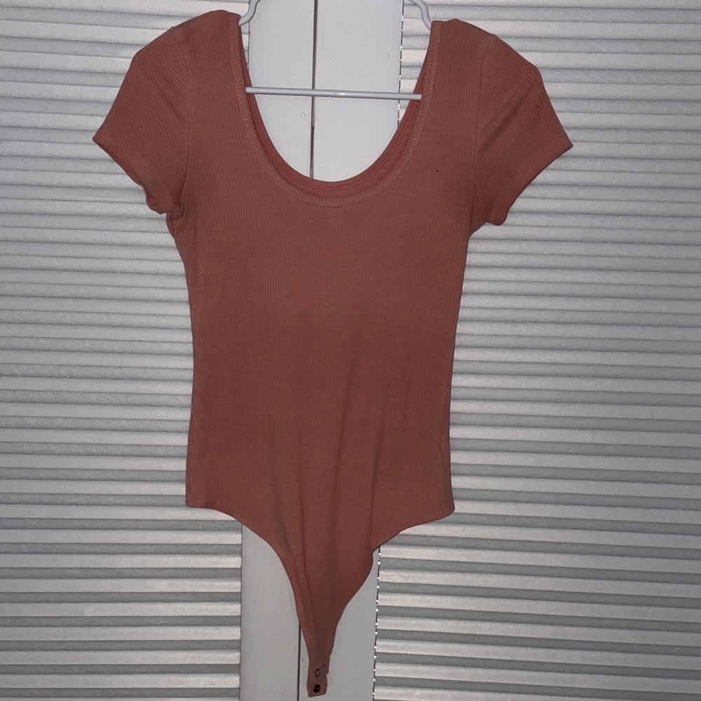 American Eagle Outfitters Terracotta Bodysuit